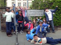 Das sind wir- die Religionsklasse 4 der Liebfrauenschule aus Frankfurt/Main.